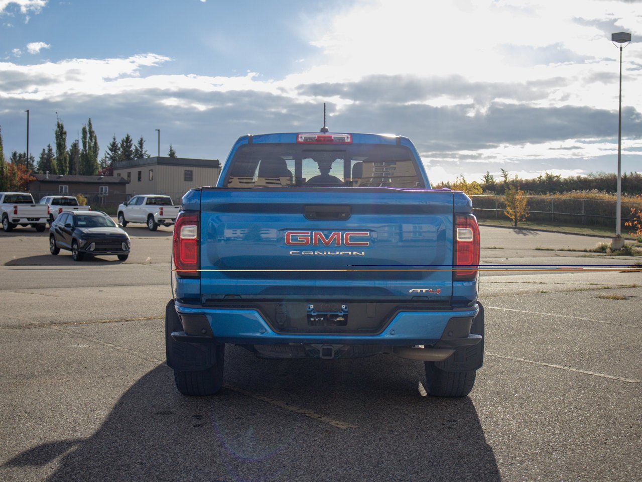 2024 GMC Canyon 4WD Crew Cab AT4 Blue Sherwood Park - photo #11