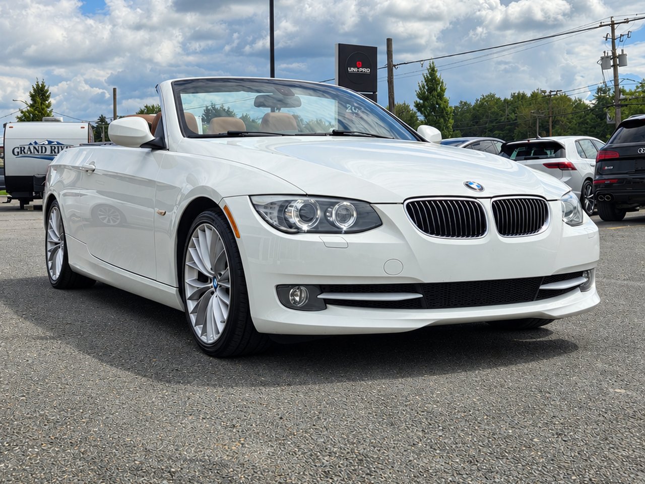 BMW 335i Convertible 2011 Blanc Granby - photo #14