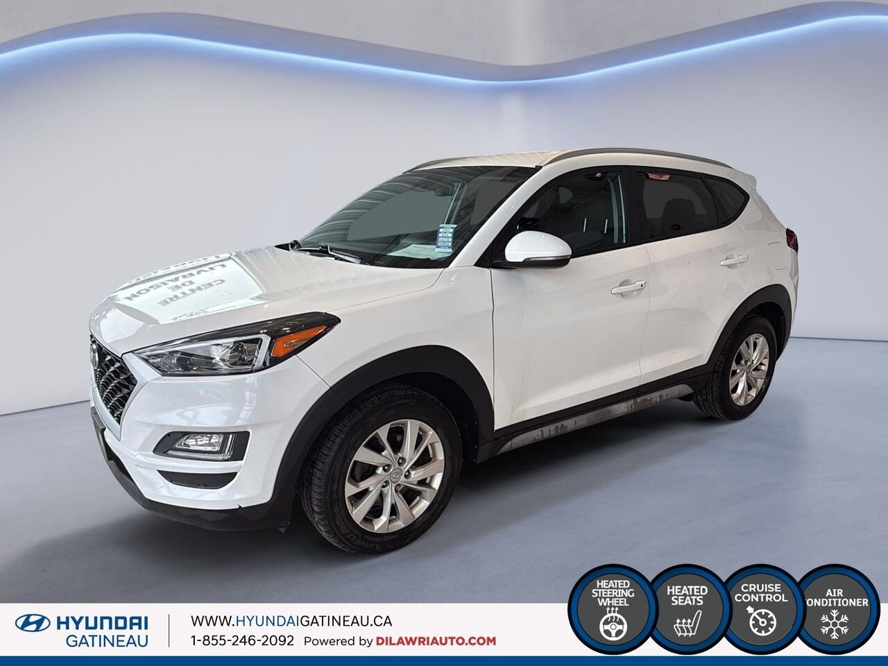 2021 Hyundai Tucson White Gatineau - photo #0