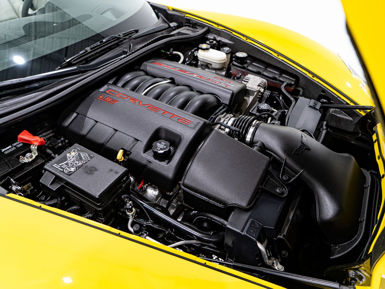 Chevrolet Corvette With only 900km (563mi) From new with window sticker 2008 Jaune Kirkland - photo #88