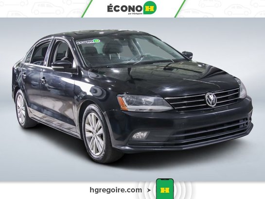 Volkswagen Jetta Wolfsburg Edition TOIT GR ÉLEC A/C BLUETOOTH CAMÉR 2017 Noir