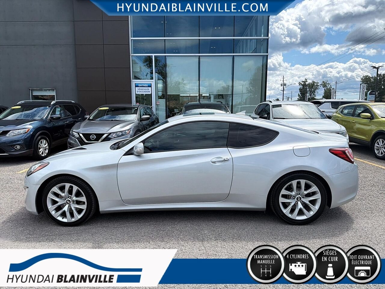 2014 Hyundai Coupé Genesis Silver Blainville - photo #6