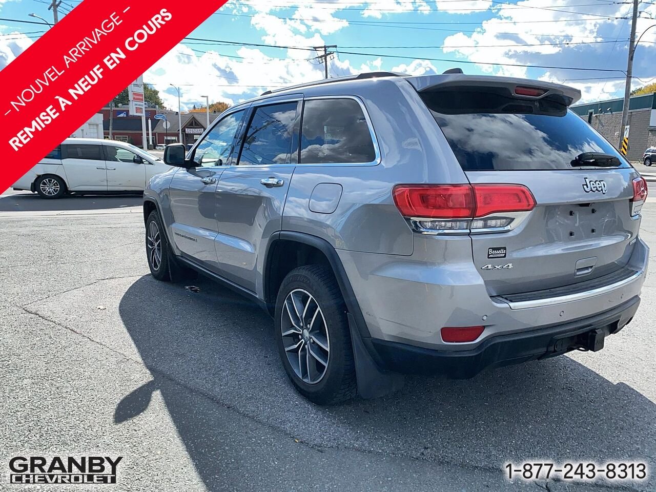 2018 Jeep Grand Cherokee Limited 4x4 | G3889 Silver Granby - photo #6