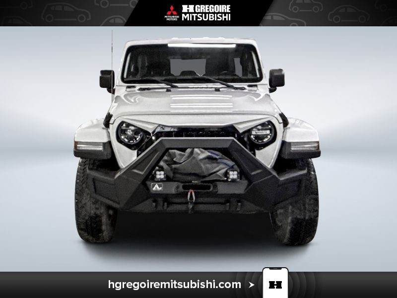 2021 Jeep Wrangler Unlimited Sahara 4X4 Cuir Caméra GPS White
