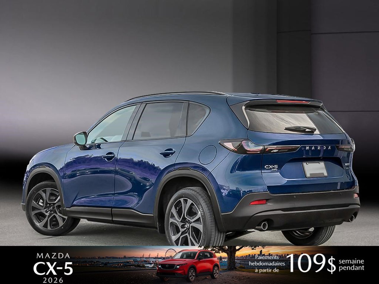 Mazda CX-5 JM3KMBHA4T0185509 2026 Bleu marine mica Mirabel - photo #3
