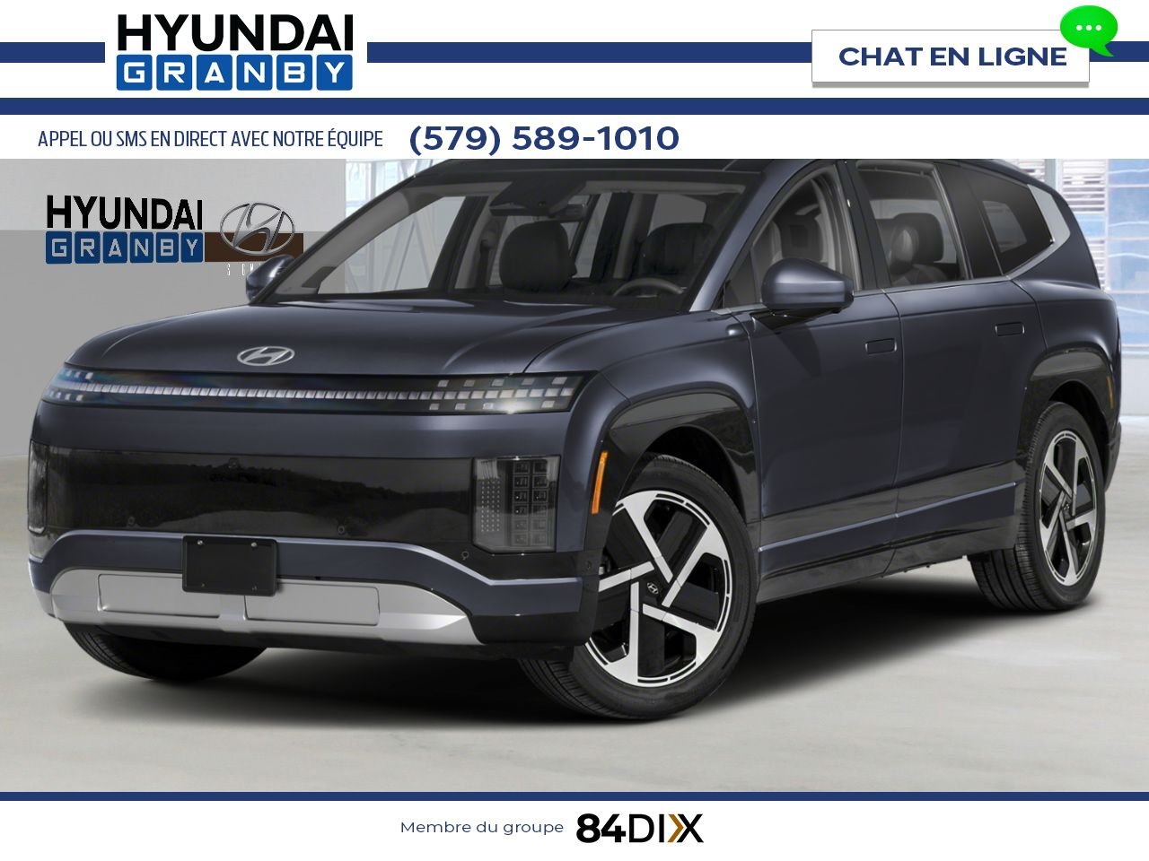 HYUNDAI IONIQ 9 2026 Bleu biophile Granby - photo #0