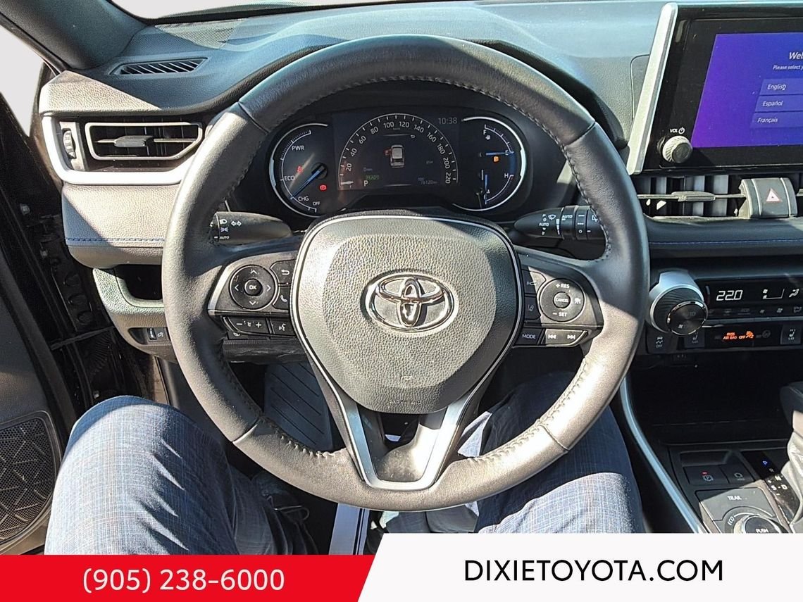 2023 Toyota RAV4 Power Sunroof, Heated Seats, Alloy Wheels, Heated Steering Wheel, Bluetooth Midnight Black Metallic Mississauga - photo #24