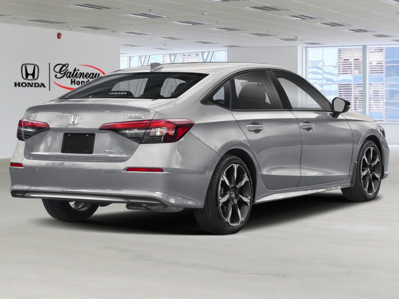 2026 Honda Civic hybride berline Sport Touring eCVT Grey Gatineau - photo #1