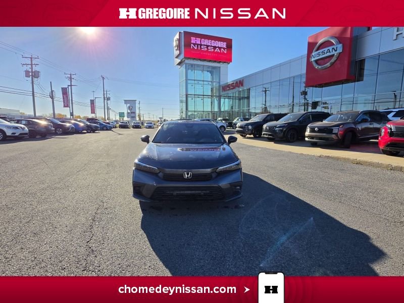 2022 Honda Civic Grey Saint-Eustache - photo #2