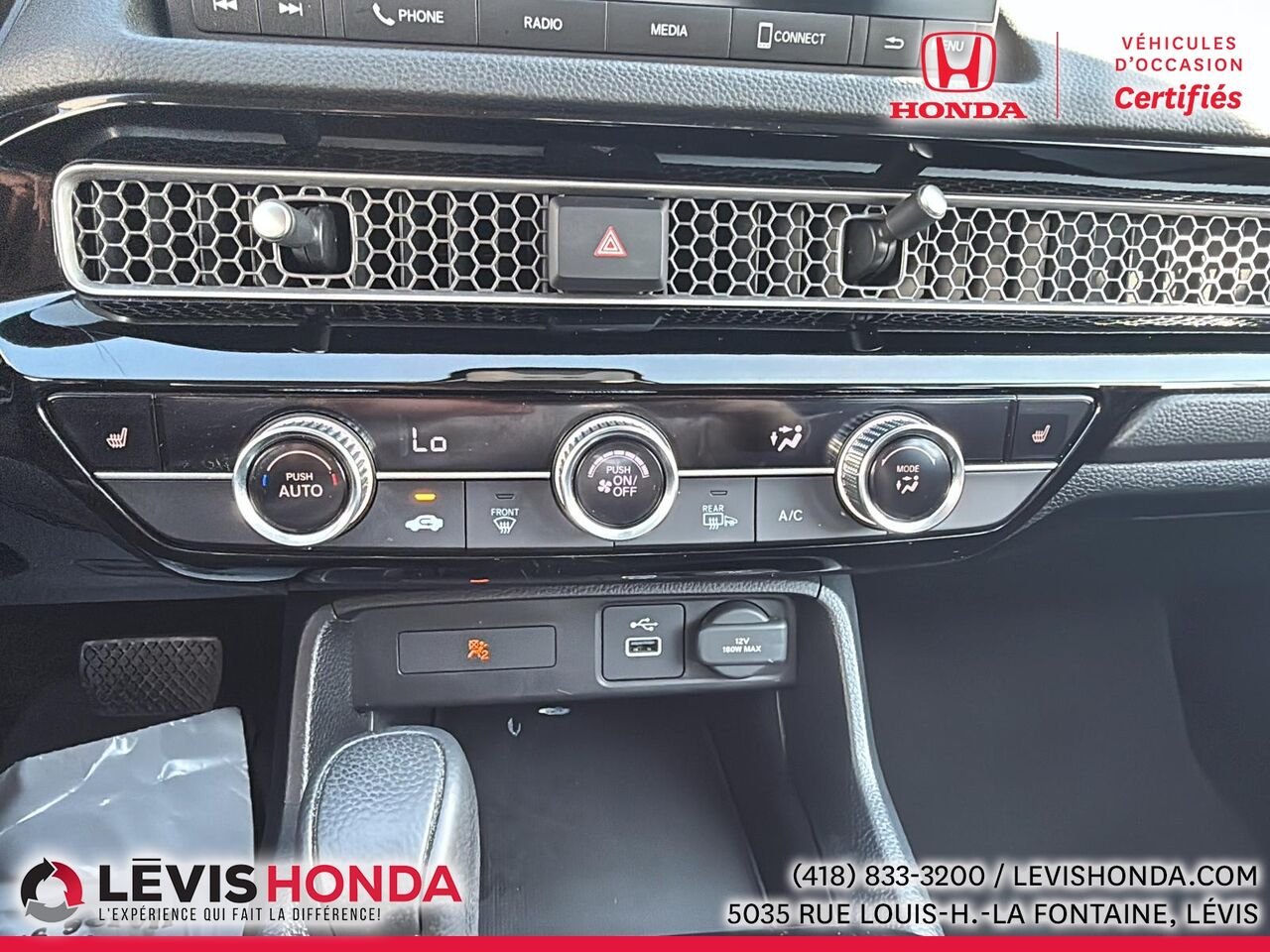 Honda Civic LX LX CVT 2023 Blanc Lévis - photo #22