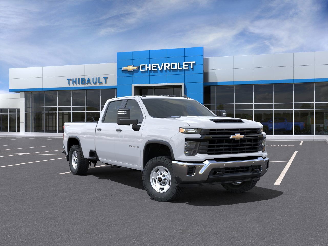 Chevrolet Silverado 2500HD Camion de travail 2025 Blanc sommet Saint-Eustache - photo #0