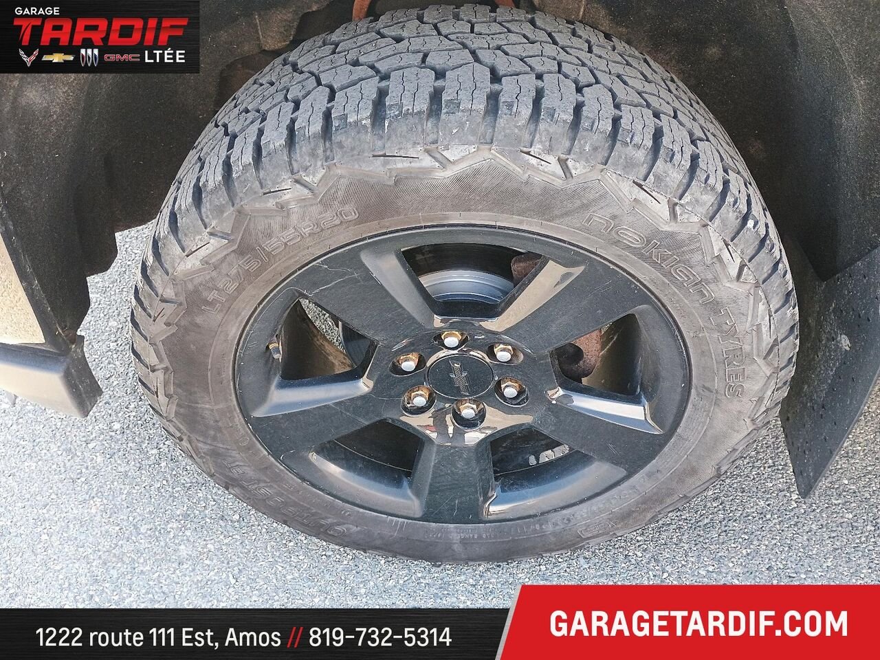CHEVROLET SILVERADO CABINE MULTIPLACE 4RM 47392B 2017 Noir Amos - photo #5