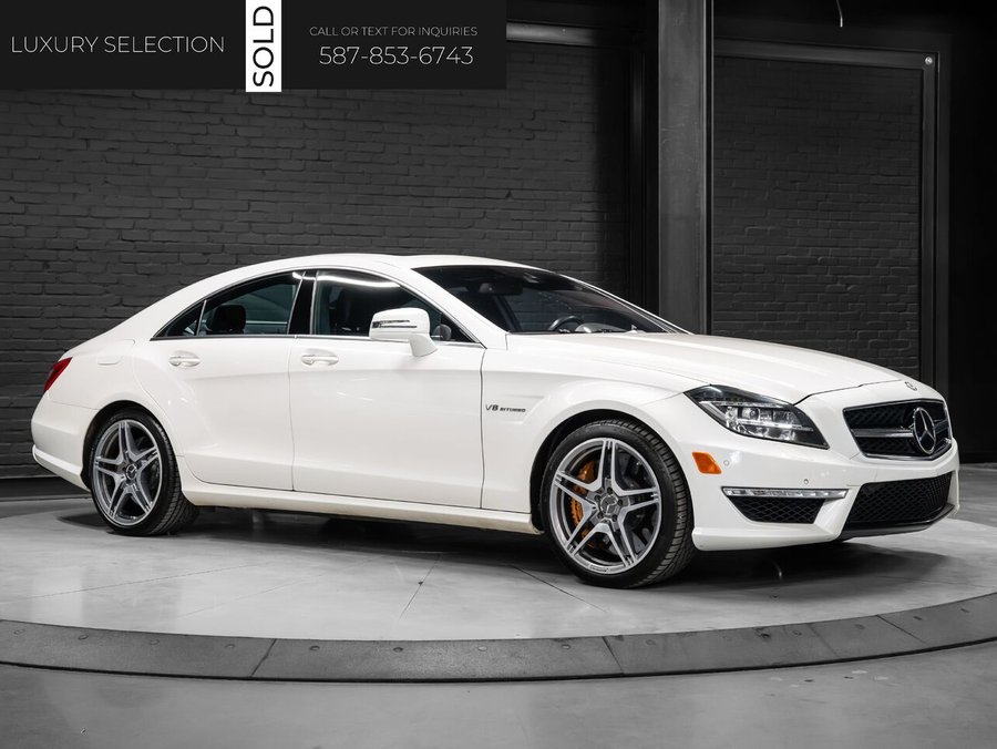 2014 Mercedes-Benz CLS-Class CLS 63 AMG S-Model | Front PPF | Carbon Ceramic Brakes White