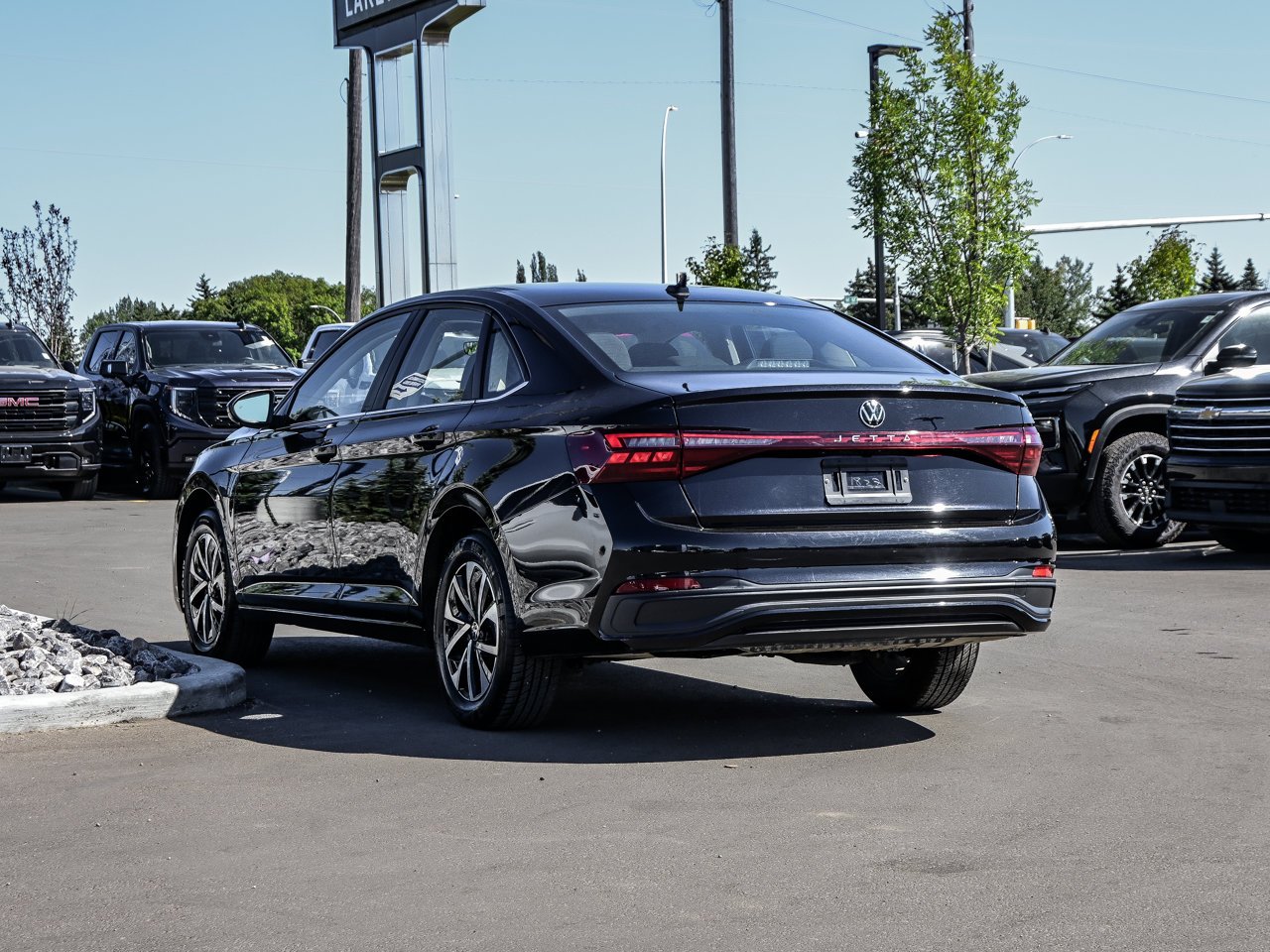 2025 Volkswagen Jetta Trendline Auto Black Sherwood Park - photo #10