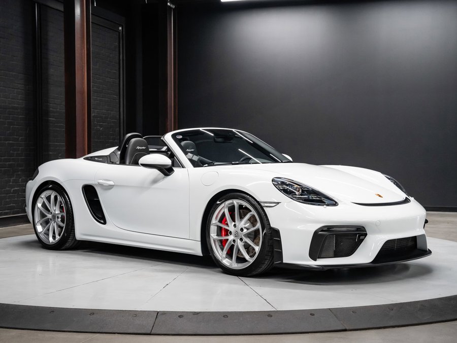 2022 Porsche 718 Spyder 2022 White