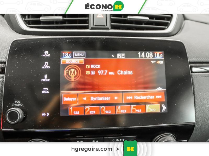 Honda CRV 822704 | EX-L AWD CUIR TOIT BLUETOOTH CAMÉRA MAGS 2019 Gris Laval - photo #16