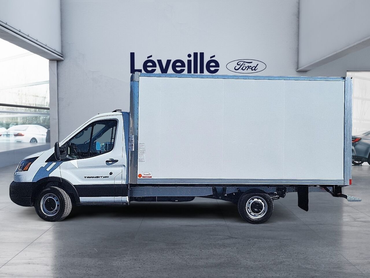 Ford Transit fourgon tronqué 2026 Blanc Oxford Saint-Jérôme - photo #2