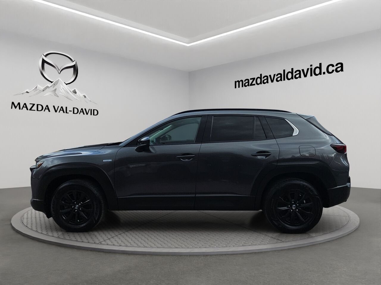 2025 Mazda CX-50 hybride GS-L e-AWD, toit panoramique, sièges avant chauffants, volant chauffant, Apple CarPlay/Android Grey Val-David - photo #2