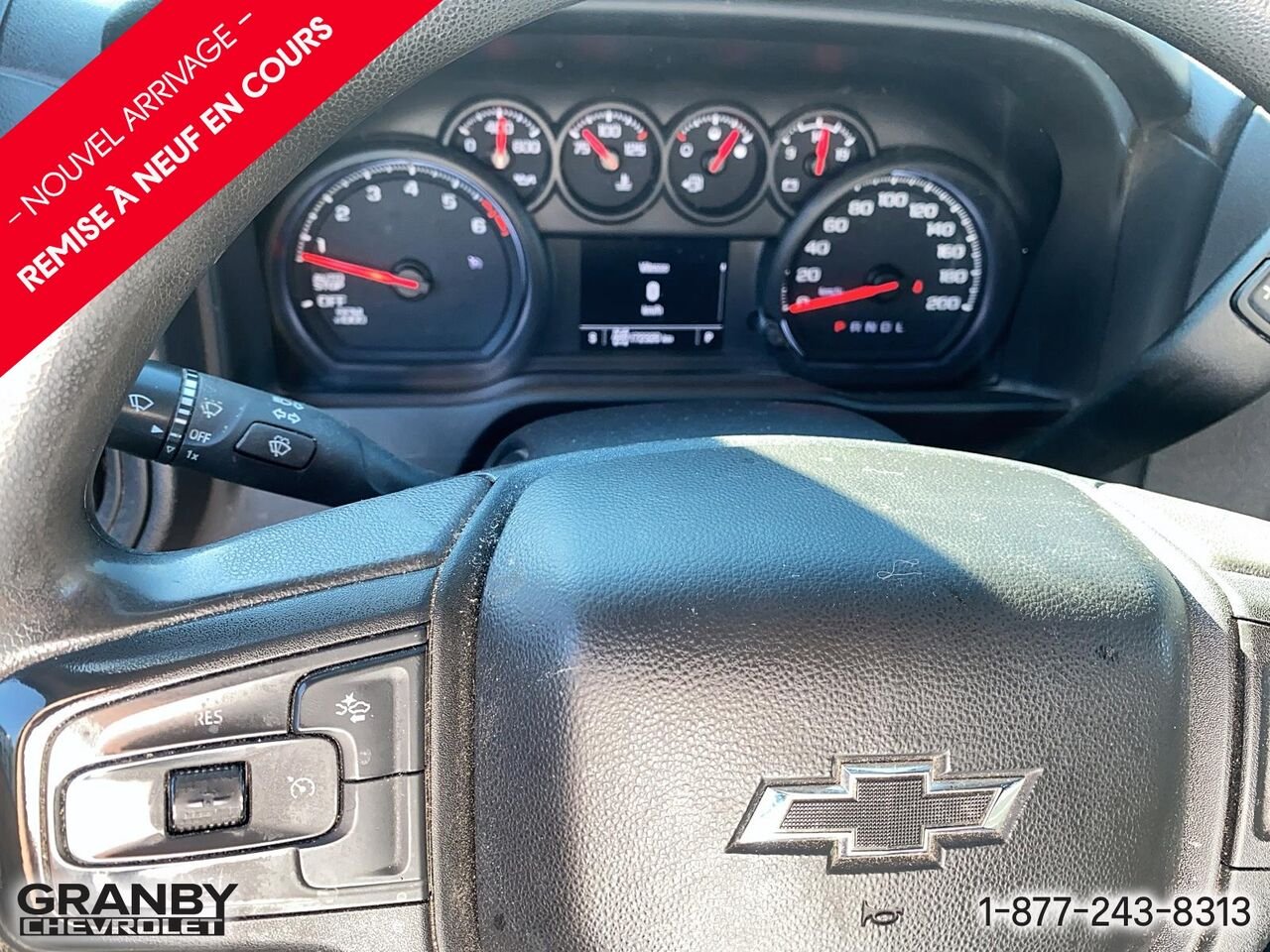 2023 Chevrolet Silverado 1500 Custom Trail Boss cabine multiplace 4RM 157 po | Blue Granby - photo #11