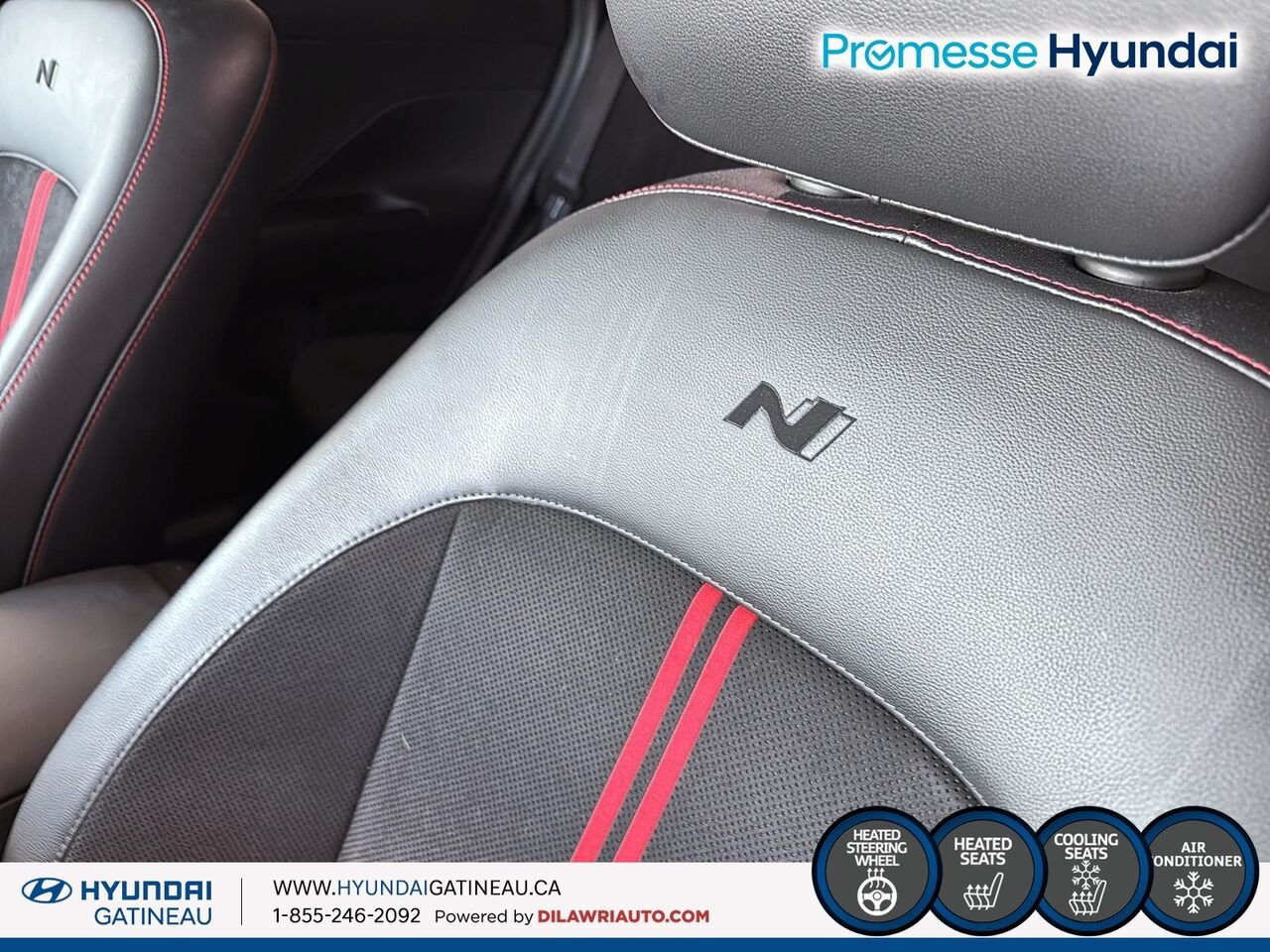 Hyundai Kona 1.6T N Line Ultimate TI 2025 Gris Ottawa & Gatineau - photo #8