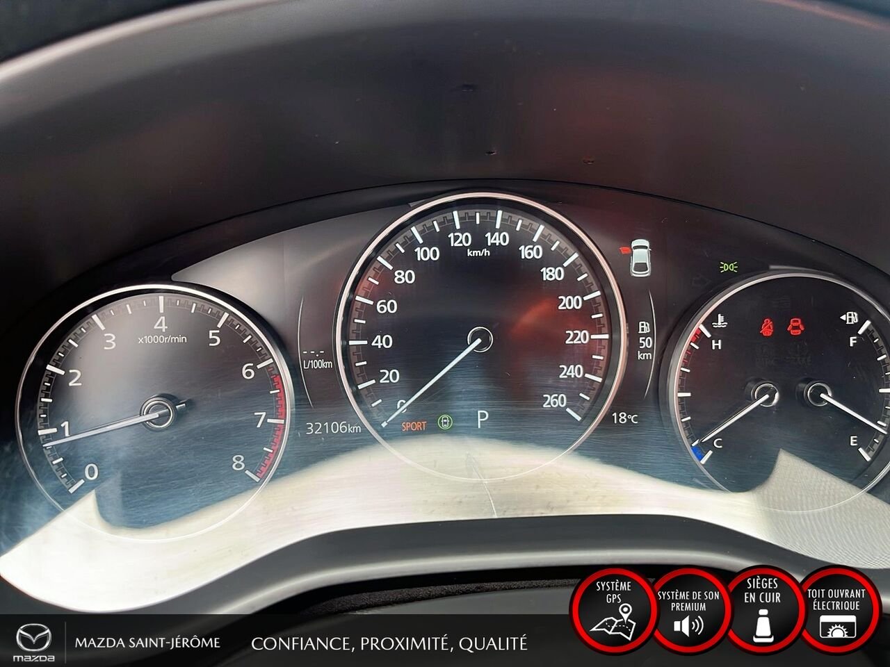 2025 Mazda Mazda3 Sport White Ste-Agathe des Monts - photo #16