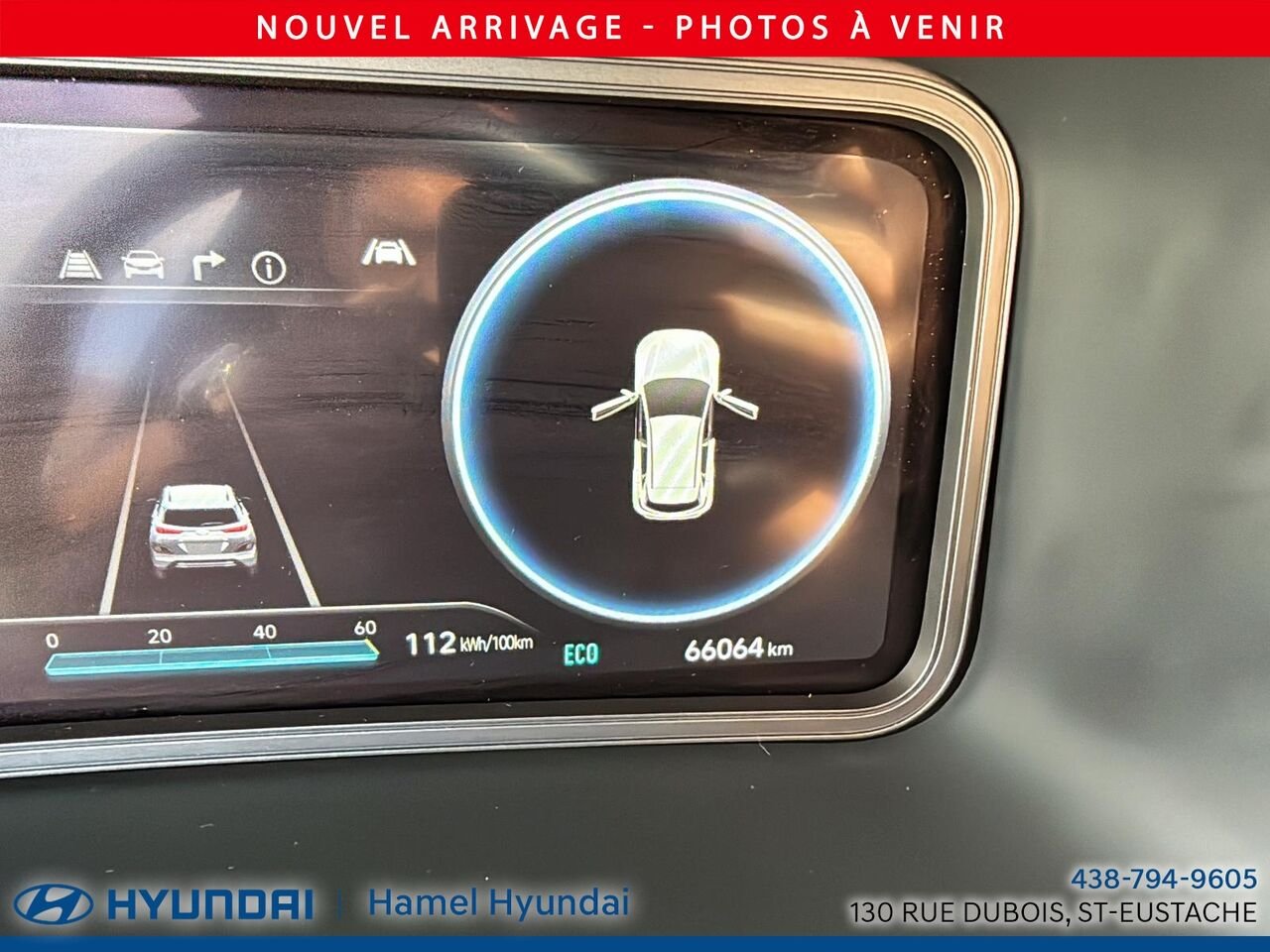 Hyundai Kona électrique 2023 Gris Saint-Eustache - photo #4