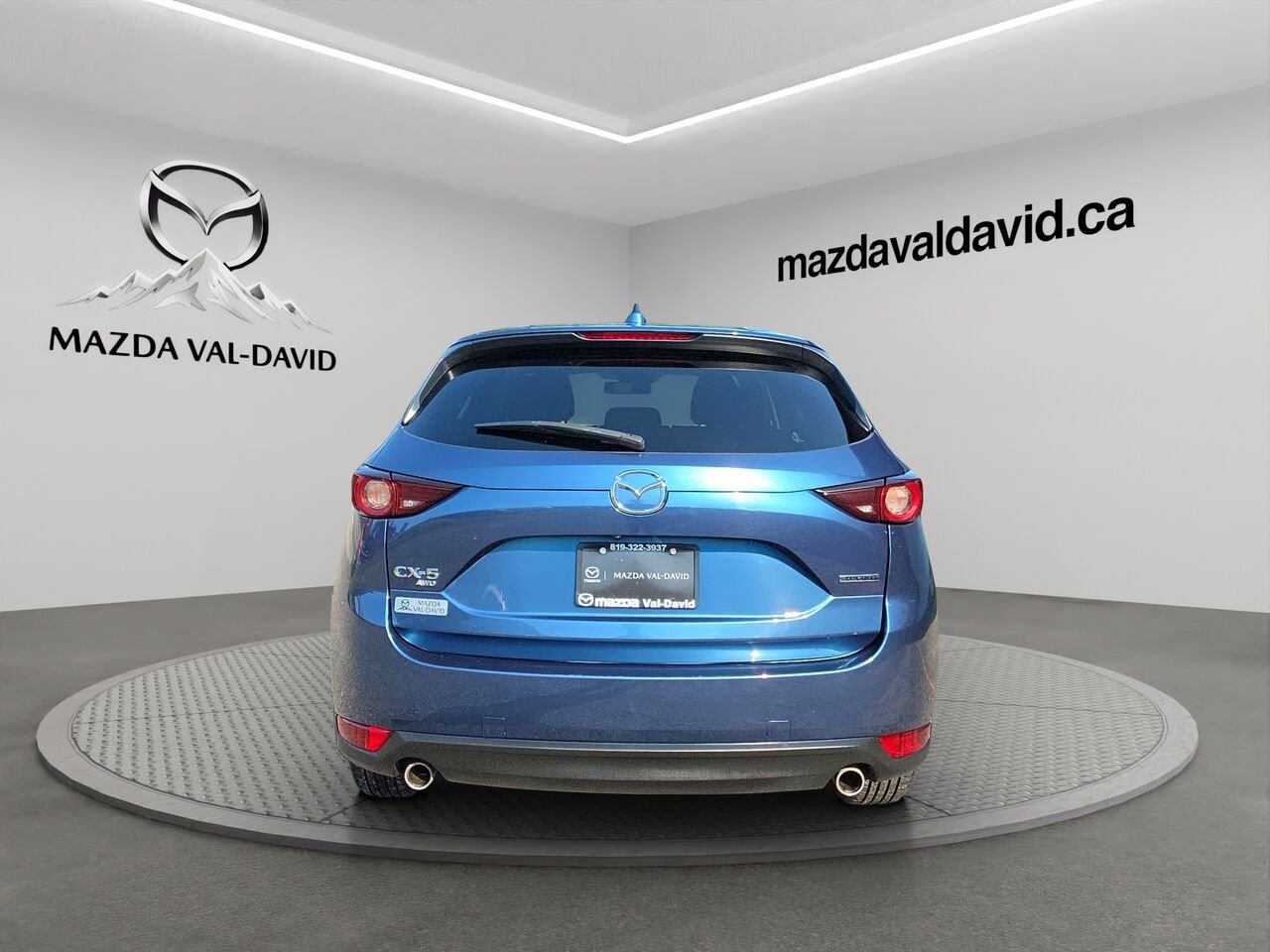 Mazda CX-5 GS TI BA, bluetooth, Volant chauffant, commande audio au volant 2021 Bleu Val-David - photo #21