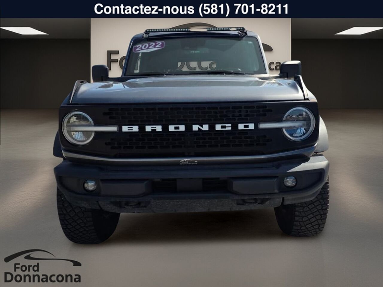 Ford Bronco 2022 Gris Donnacona - photo #1