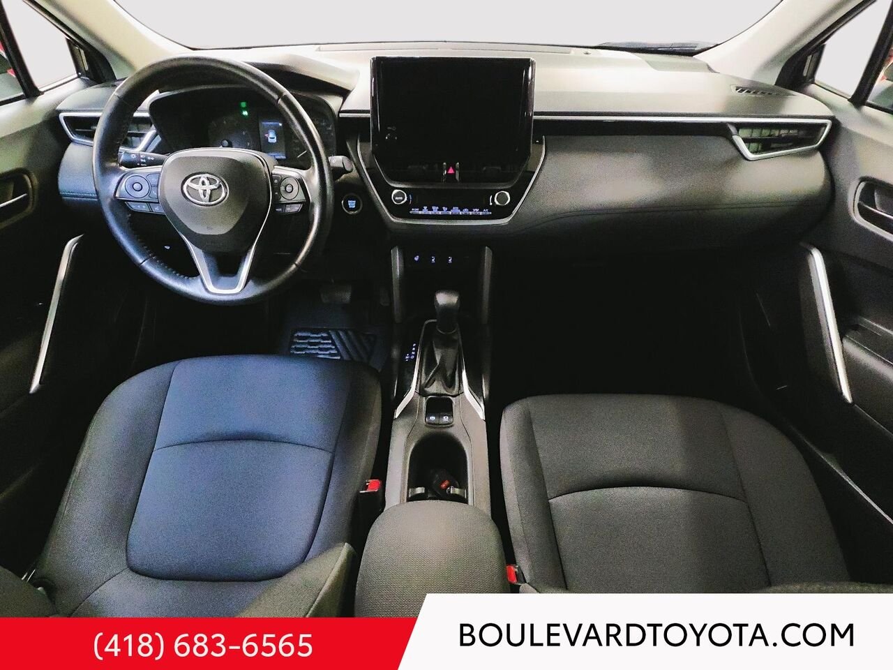 2023 Toyota Corolla Cross 100461A-77 | LE, AWD Black Québec - photo #16