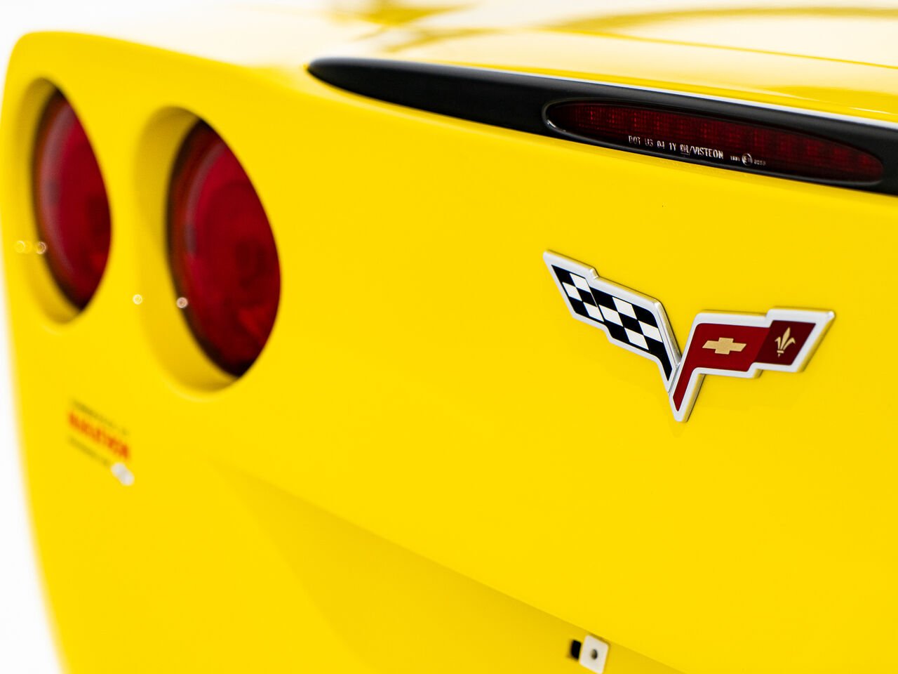 Chevrolet Corvette With only 900km (563mi) From new with window sticker 2008 Jaune Kirkland - photo #71