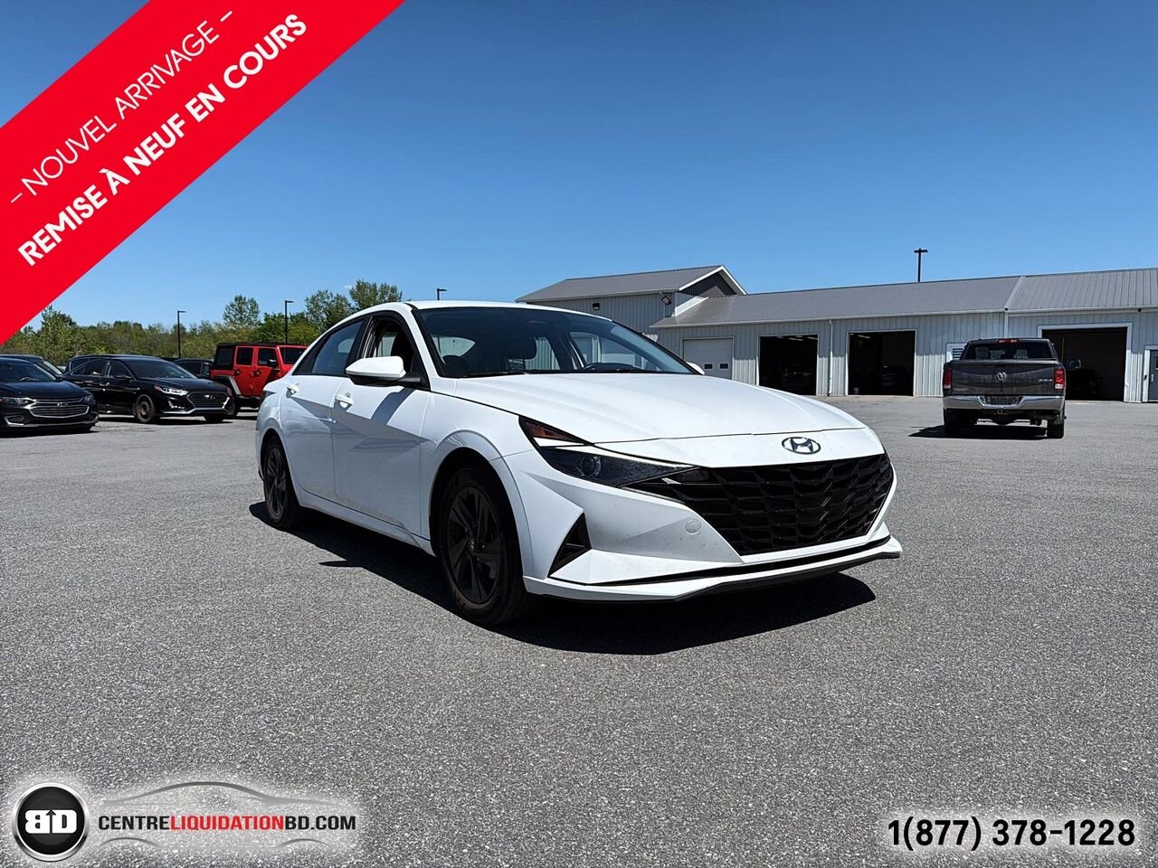 2023 Hyundai Elantra Preferred | BD0278 White Granby - photo #3