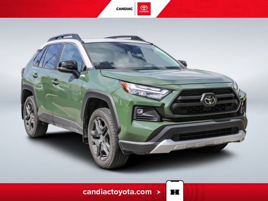 2024 Toyota Rav 4 Trail AWD - CUIR - TOIT OUVRANT - MAGS Green