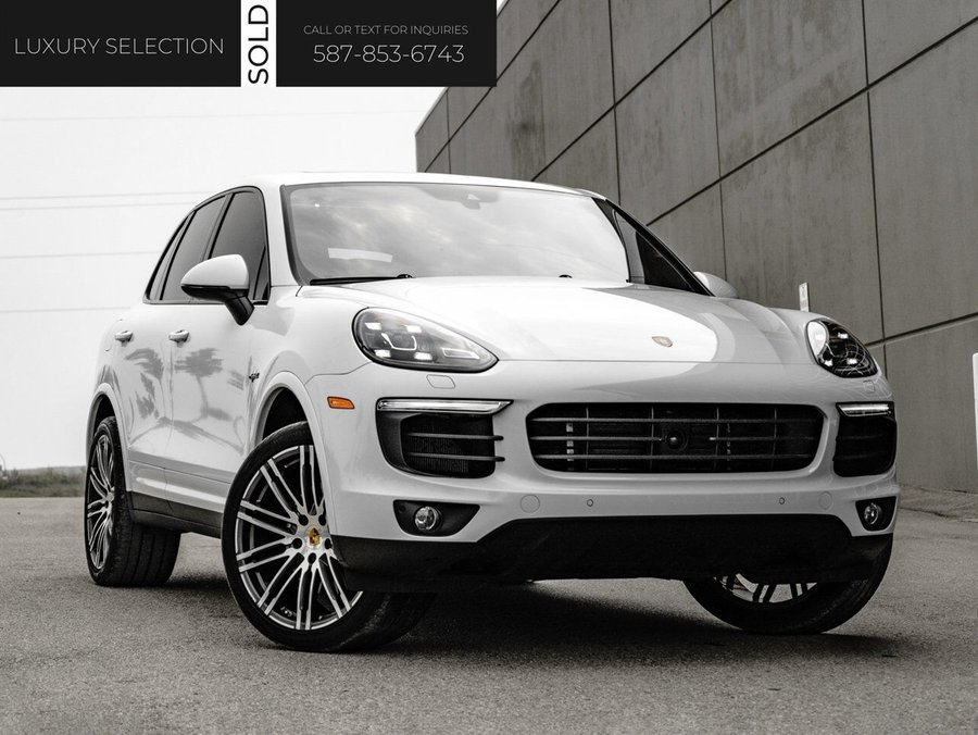 2018 Porsche Cayenne 2018 White
