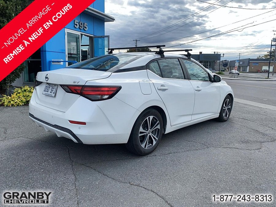2020 Nissan Sentra SV CVT White