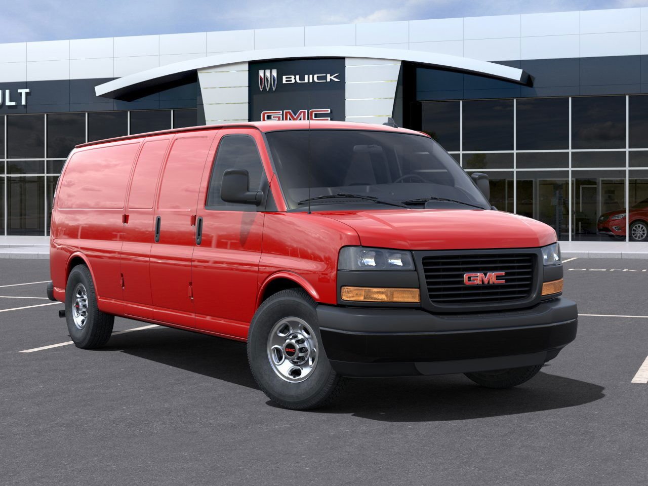 2024 GMC Savana Cargo Van Cardinal Red Saint-Eustache - photo #6