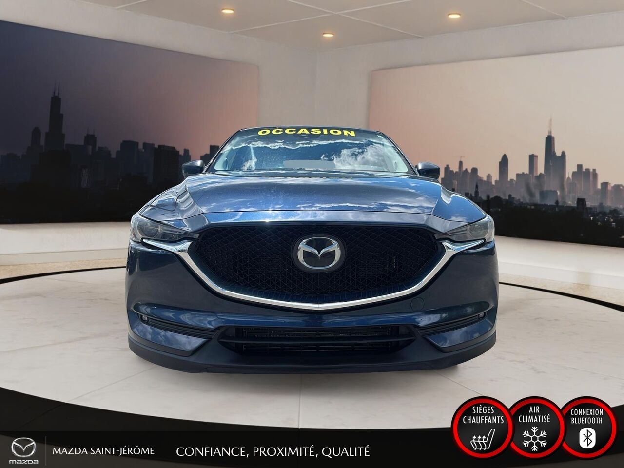Mazda CX-5 2019 Bleu Ste-Agathe des Monts - photo #2