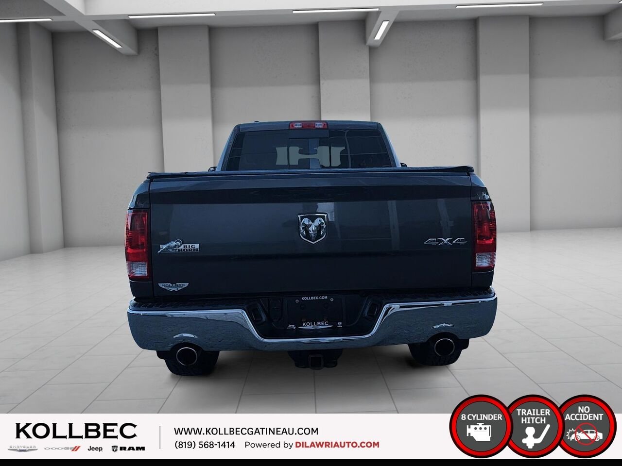 2016 RAM 1500 Big Horn Quad Cab 4x4 Grey Ottawa & Gatineau - photo #15