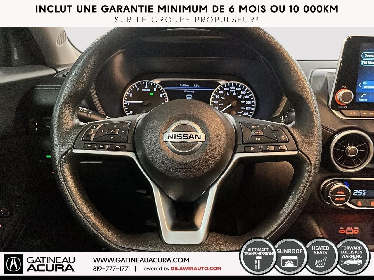 Nissan Sentra SV 2023 Gris Gatineau - photo #8