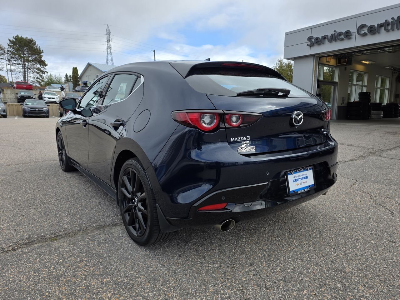 Mazda 3 Sport AWD GT Turbo 2024 Bleu Mont-Laurier - photo #12