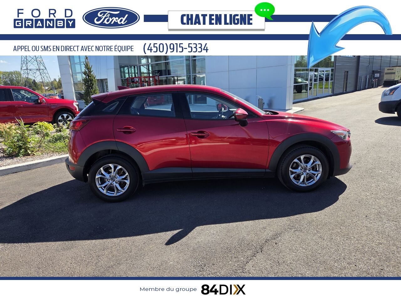 Mazda CX-3 2020 Rouge Granby - photo #7