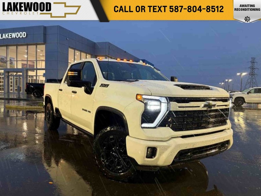 2024 Chevrolet Silverado 3500HD LTZ Plus Z71 Sport Edition 6.6L Duramax | Power Sunroof White
