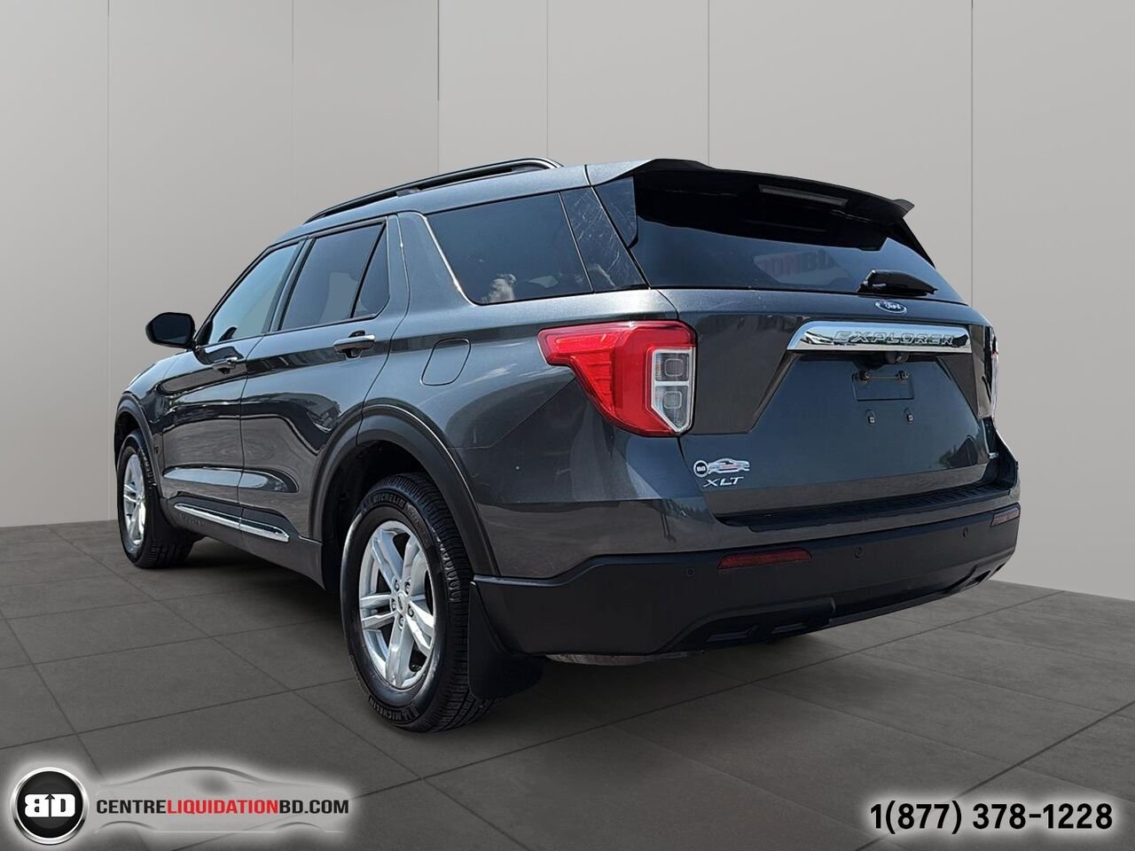 2020 Ford Explorer XLT AWD 7 PASSAGERS | BD0332 Grey Granby - photo #7