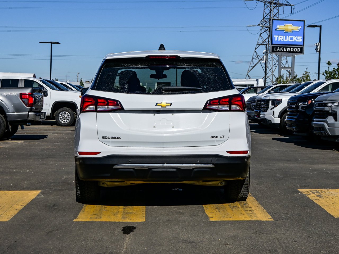 2024 Chevrolet Equinox AWD 4dr LT White Sherwood Park - photo #11