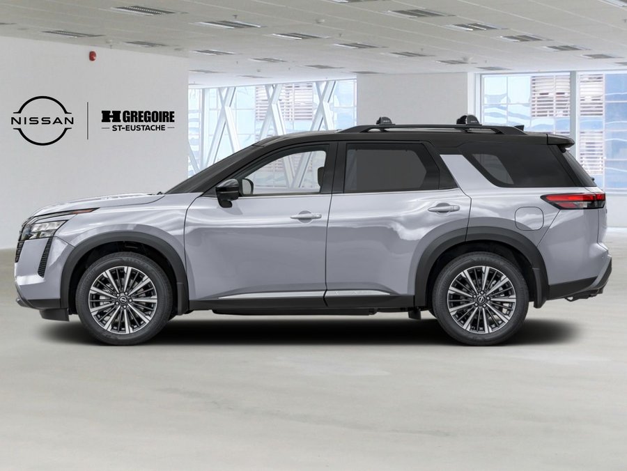 2026 Nissan Pathfinder Platinum Boulder Gray Pearl/Super Black