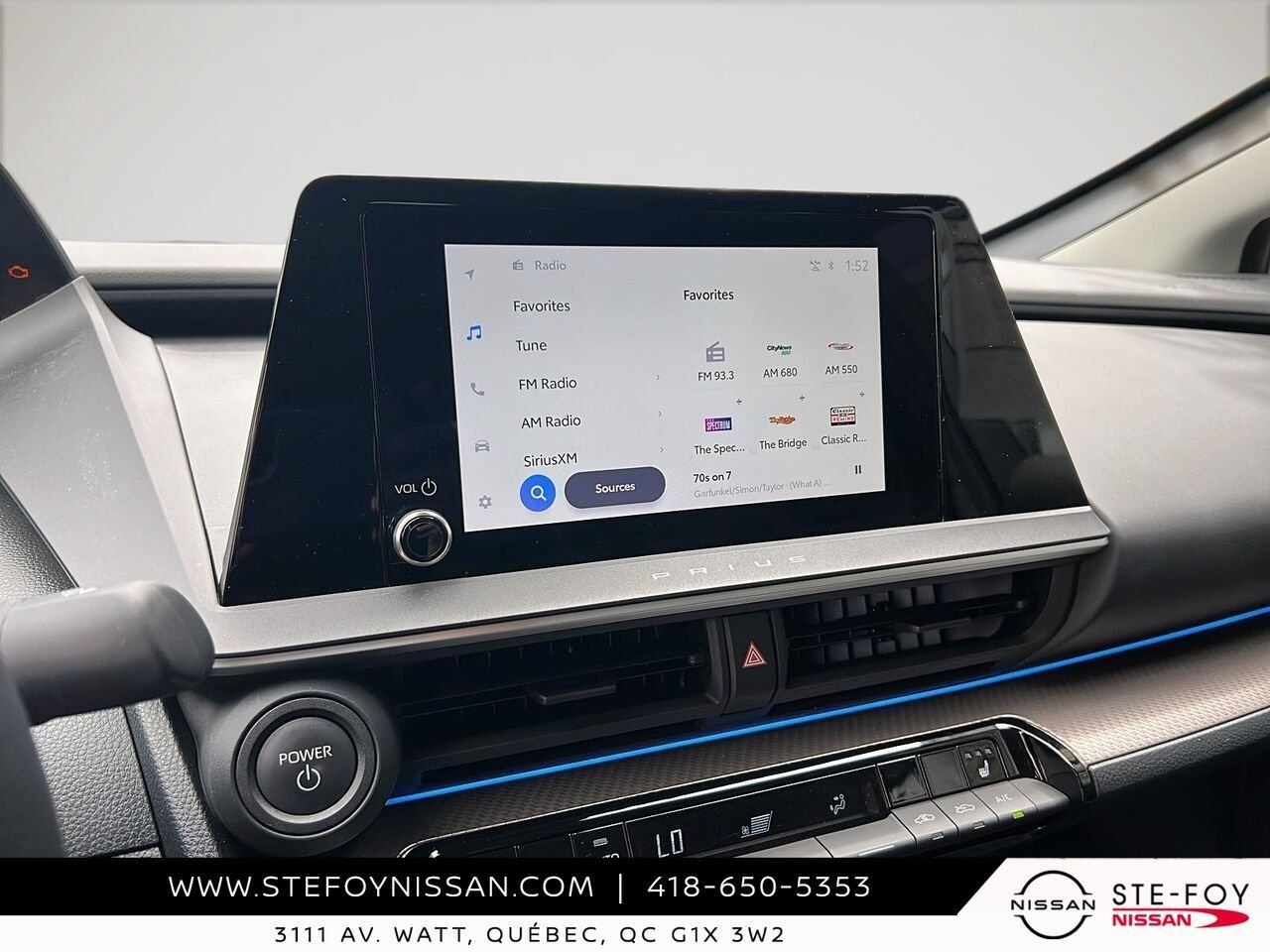 Toyota Prius XLE HYBRIDE 2025 Blanc Ste-Foy - photo #19