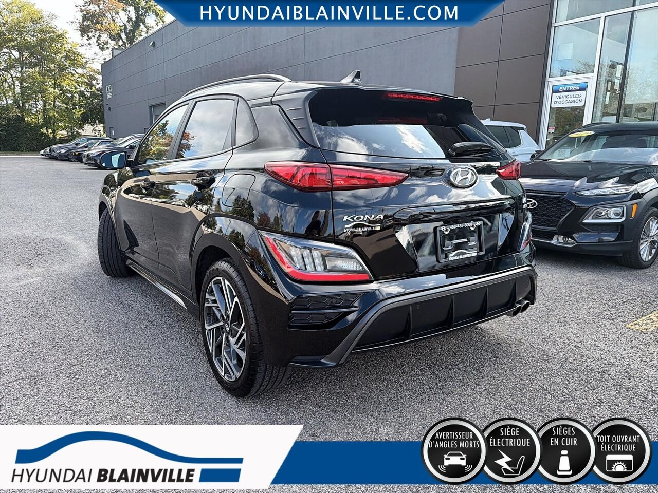 2023 Hyundai Kona Black Blainville - photo #5