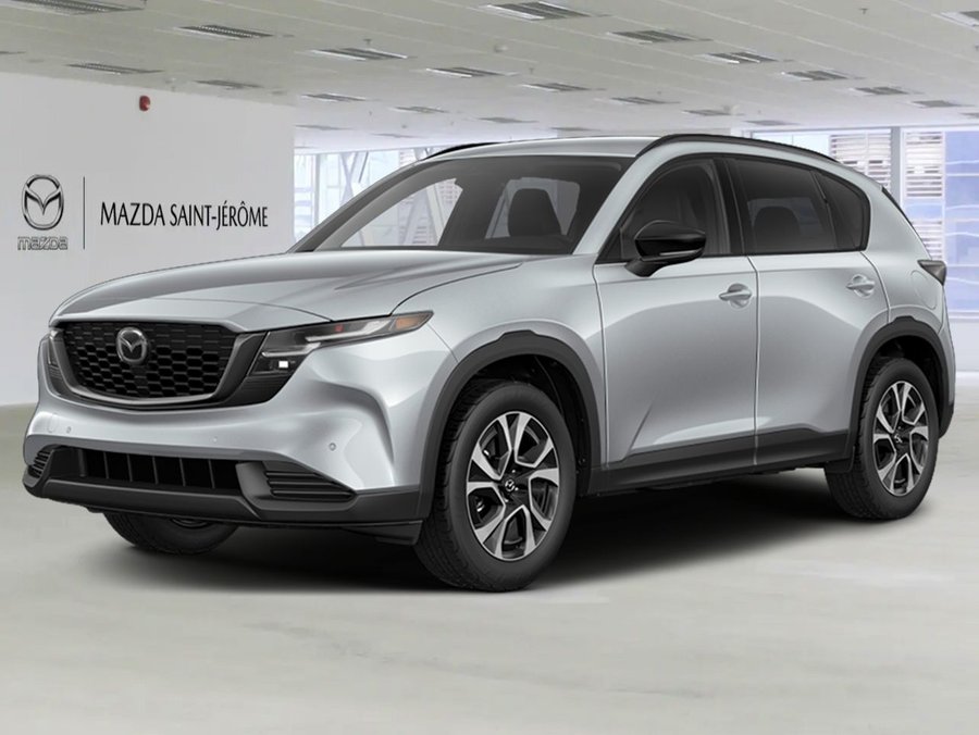 2026 MAZDA CX-5 GS GS TI | HAYON ÉLECTRIQUE | VOLANT CHAUFFANT | NAVIGATION | TÊTE HAUTE | DÉMARRAGE À DISTANCE gray