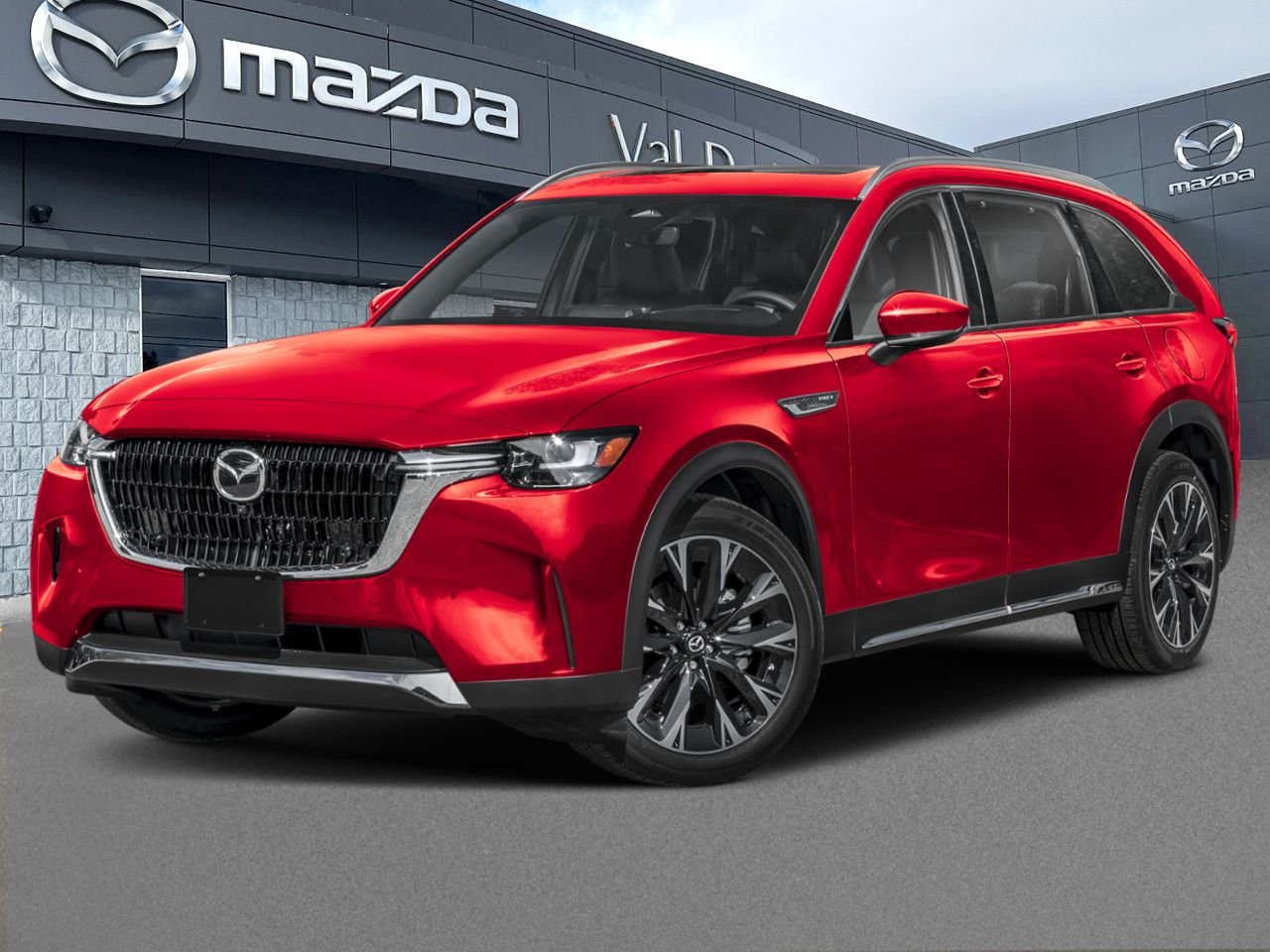 Mazda CX-90 hybride rechargeable GT, hybride léger 48 V, 6 cyl. turbo 3,3 L, 280 ch, i-ACTIV AWD, sièges avant ventilés, sièges 2026 Rouge Val-David - photo #0