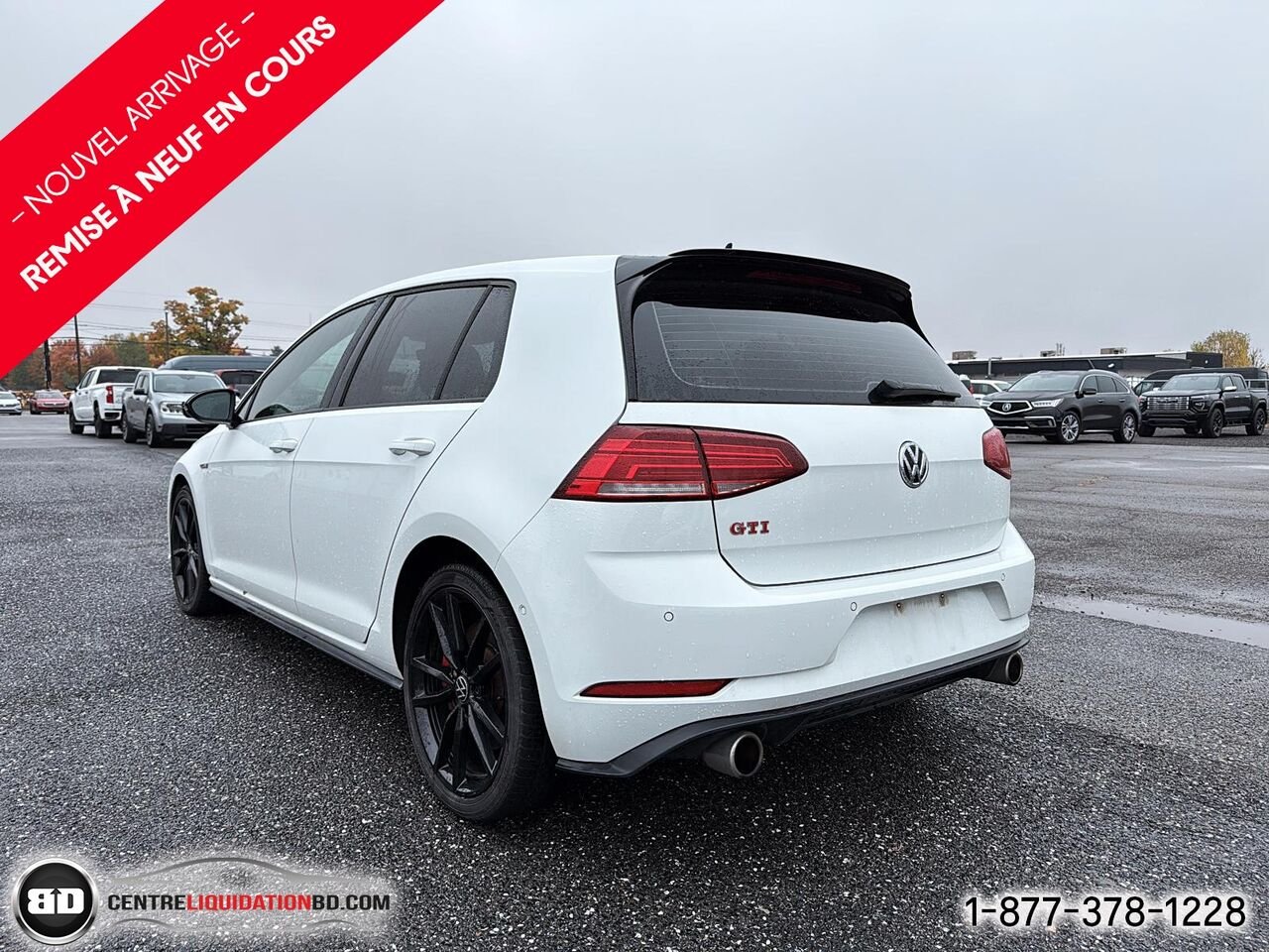 Volkswagen Golf GTI AUTOBAHN | BD0452 2021 Blanc Granby - photo #9
