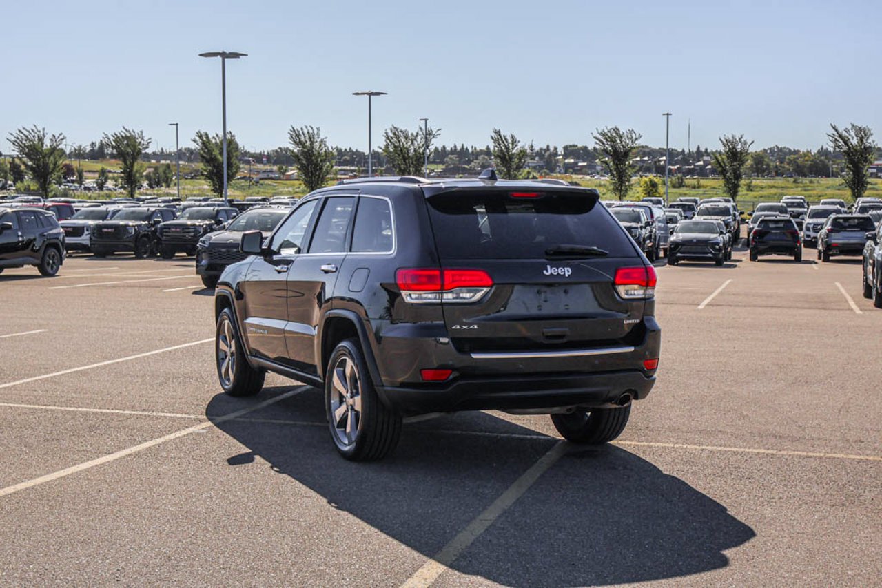 2016 Jeep Grand Cherokee 4WD 4dr Limited Black Sherwood Park - photo #5
